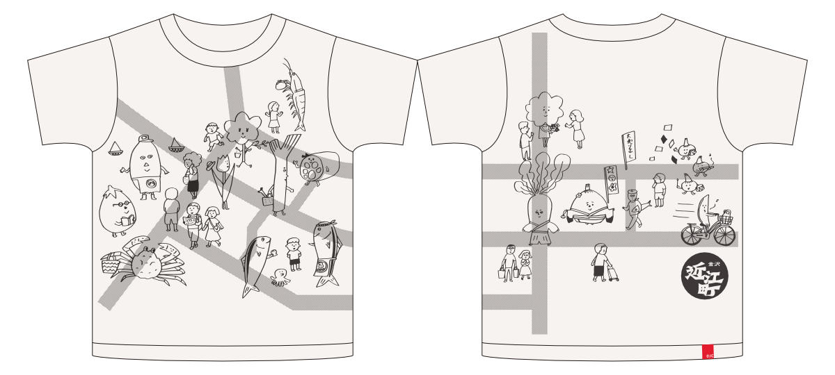 近江町Tシャツ
