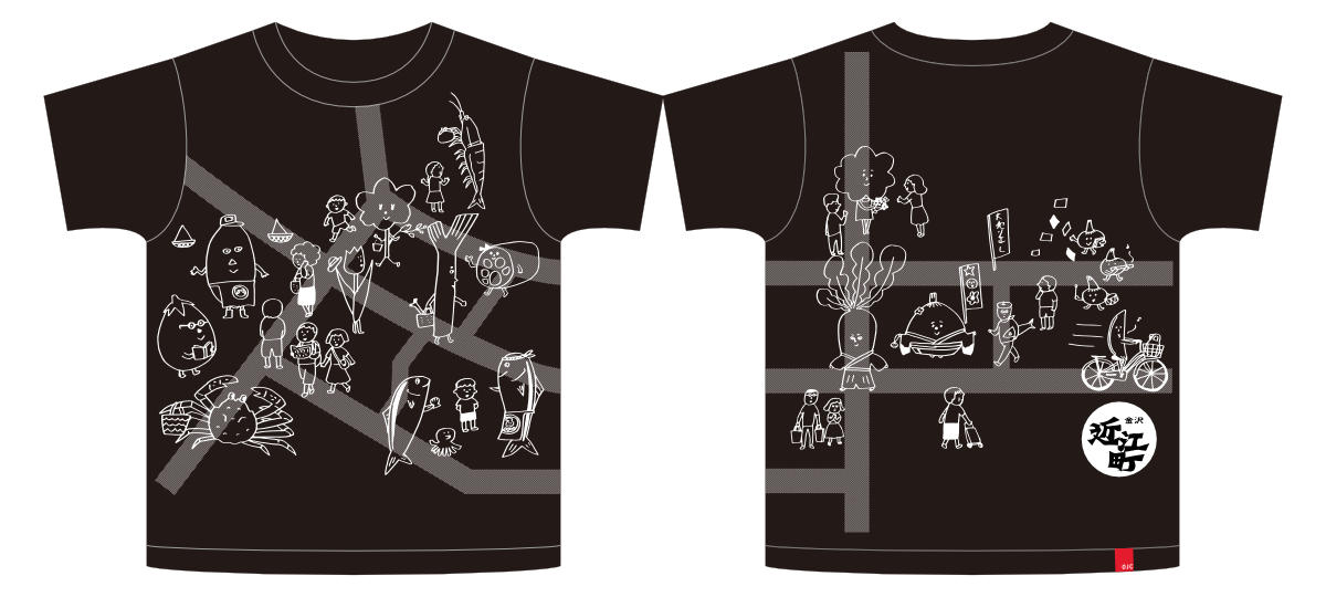 近江町Tシャツ