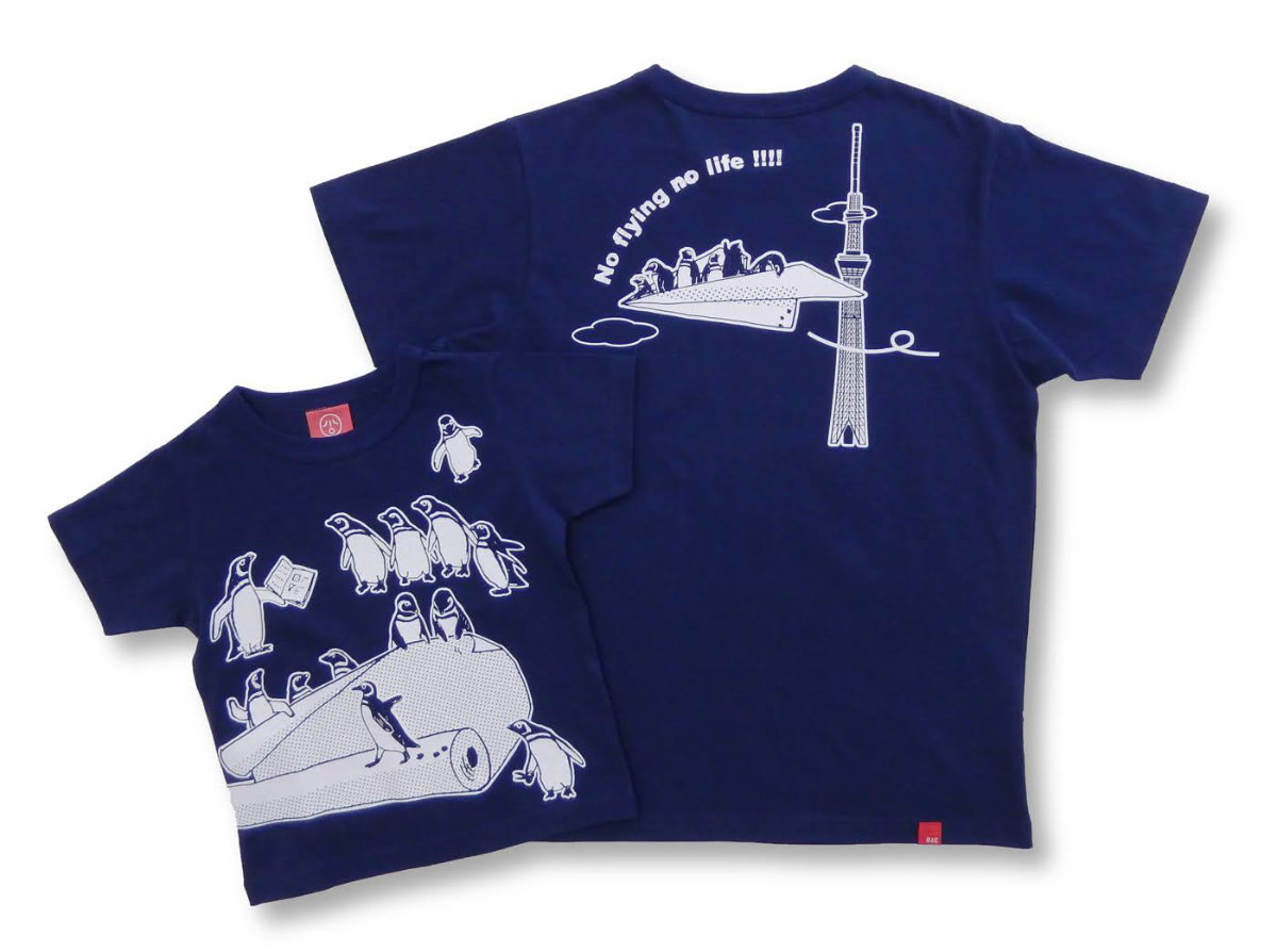 OJICO東京スカイツリータウン・ソラマチ店限定商品 半袖Tシャツ「WE CAN FLY」東京スカイツリー Ver.