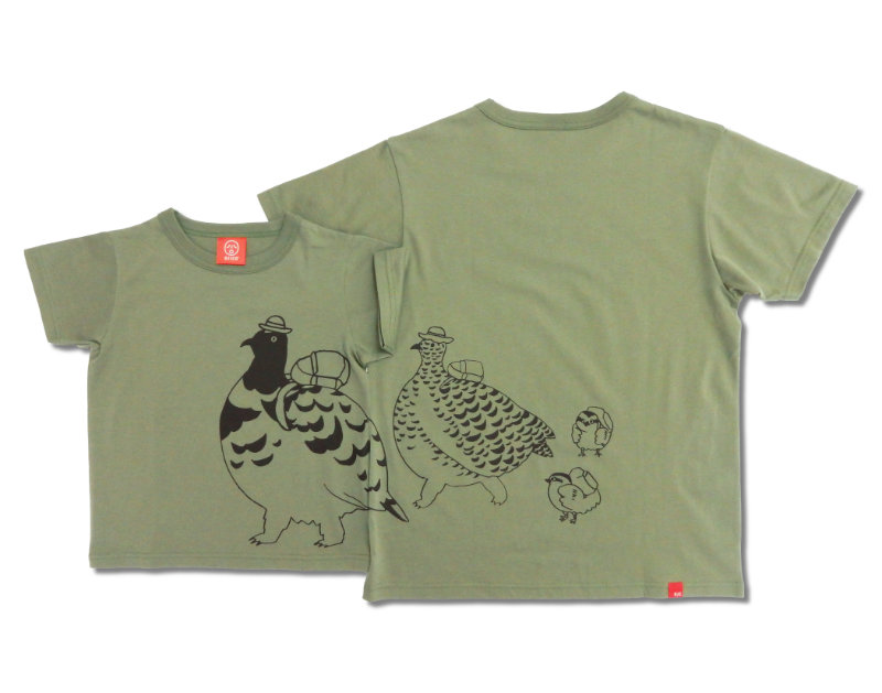 半袖Tシャツ 立山黒部アルペンルート×OJICO「らいちょう」