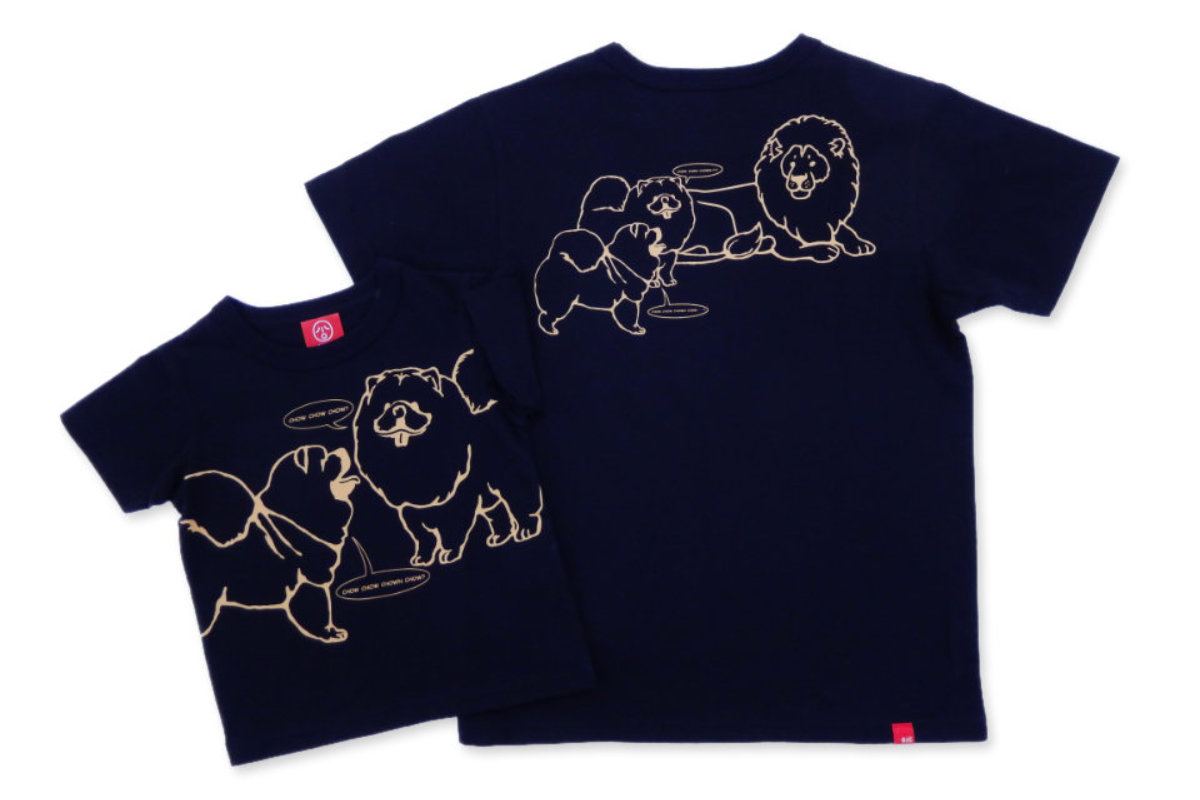 半袖Tシャツ「CHOWCHOW」（チャウチャウ）