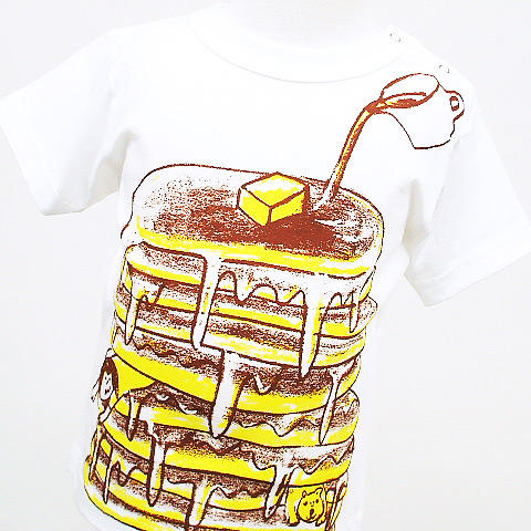 半袖Tシャツ「PANCAKES」（パンケーキ）