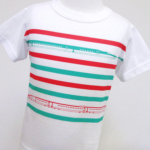 半袖Tシャツ・トレインボーダー E5×E6
