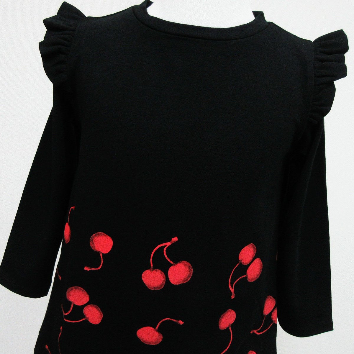 [返品・交換不可商品]長袖フリルワンピース「CHERRY」（チェリー）
