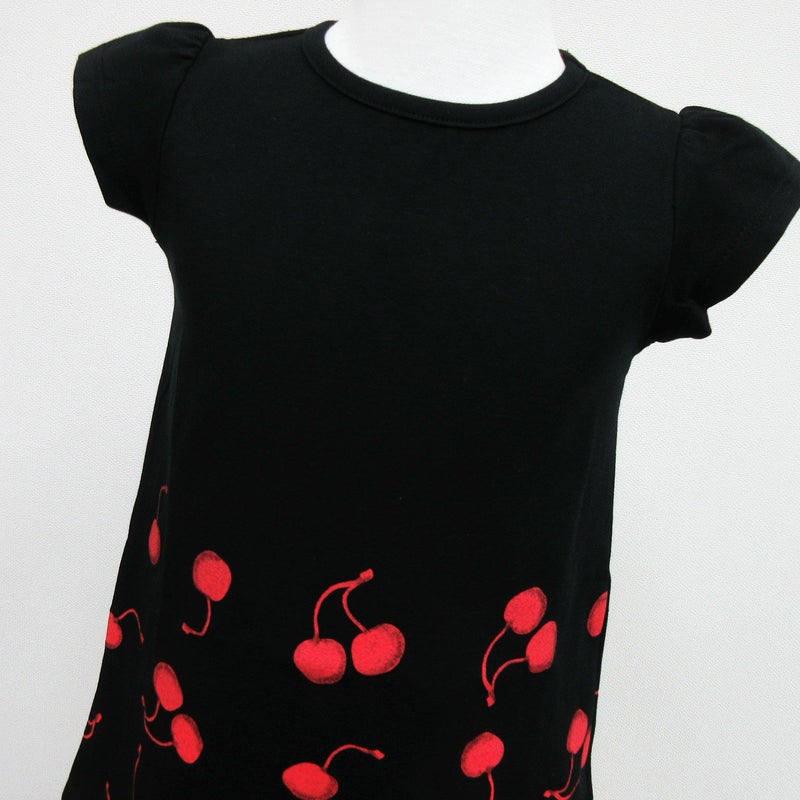 [返品・交換不可商品]半袖ストレッチワンピース「CHERRY」（チェリー）