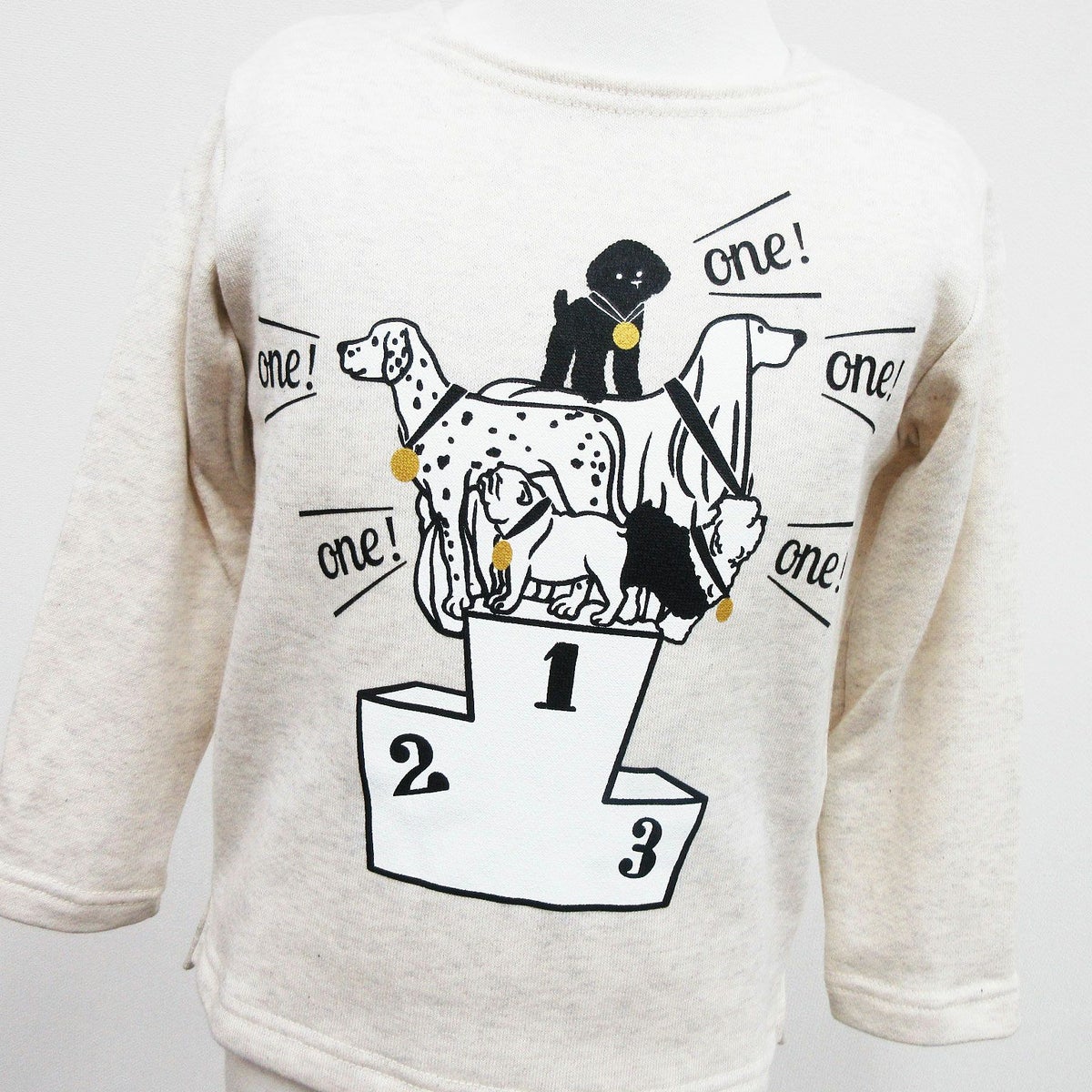 [返品・交換不可商品]ボートネックスウェット「ナンバーワンワン」