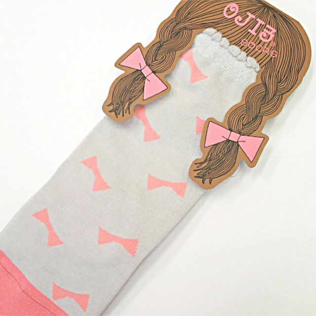 [返品・交換不可商品]ハイソックス・おさげ