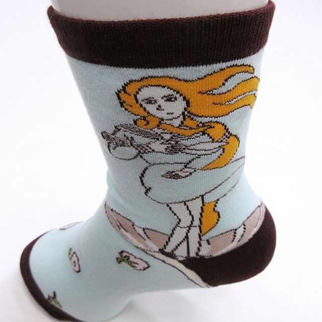 [返品・交換不可商品]スーパーストレッチソックス・びじゅチューン！INOUE Ryo×OJICO「委員長はヴィーナス」