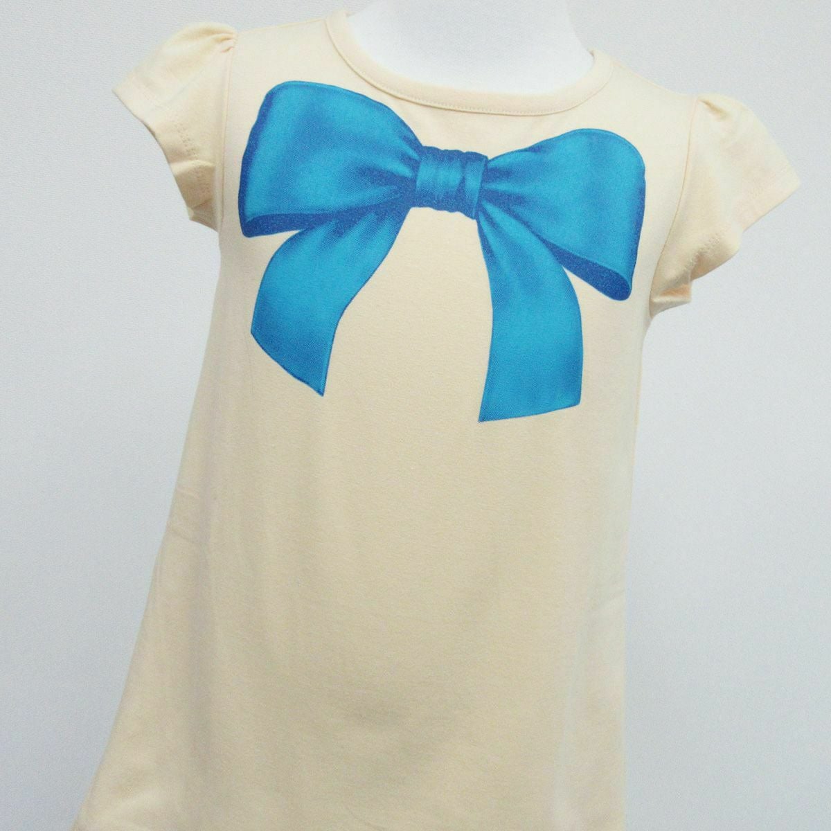 [返品・交換不可商品]半袖ストレッチワンピース「RIBBON」（リボン）