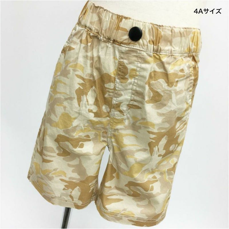 [返品・交換不可商品]BLACK OJICOダンプストレッチハーフパンツ「ツバサカモ総柄」