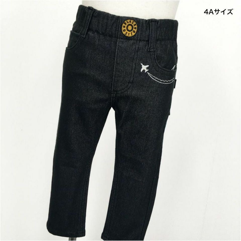 [返品・交換不可商品]BLACKOJICOストレッチカラーパンツ（ブルーインパルス）