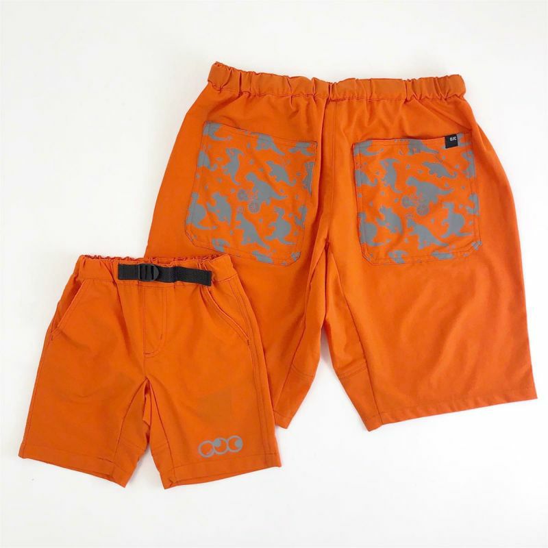 [返品・交換不可商品]BLACK OJICOナイロンストレッチハーフパンツ「ジュラシック・スポーツ」