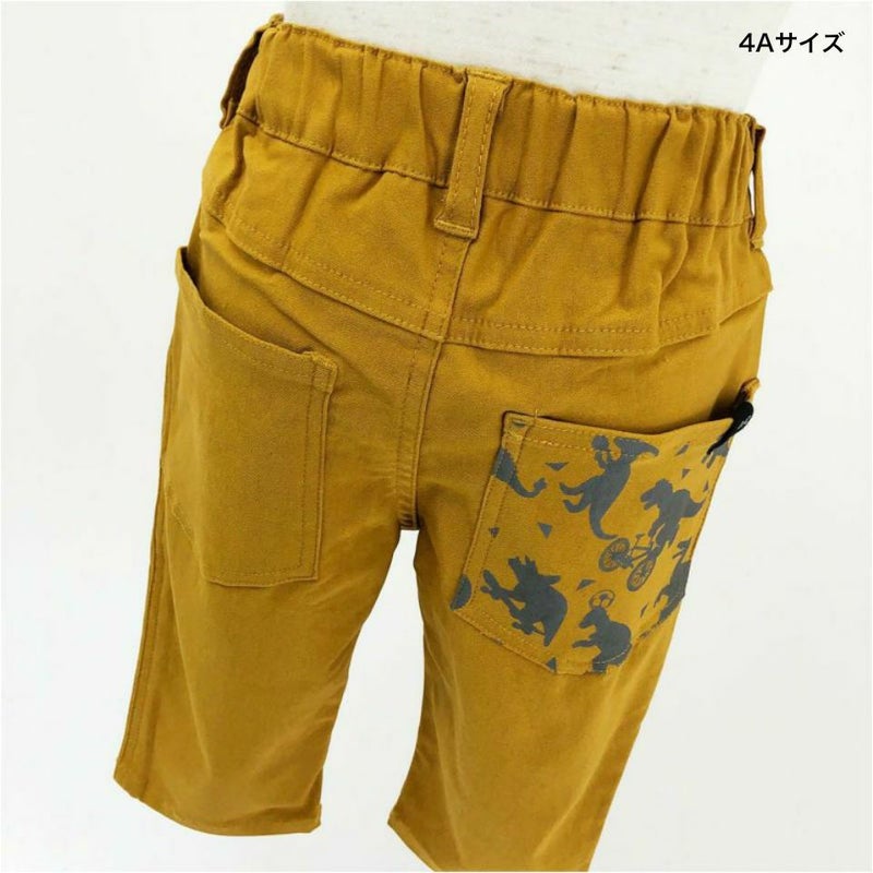 [返品・交換不可商品]BLACK OJICOストレッチクロップドパンツ「ジュラシックスポーツ」