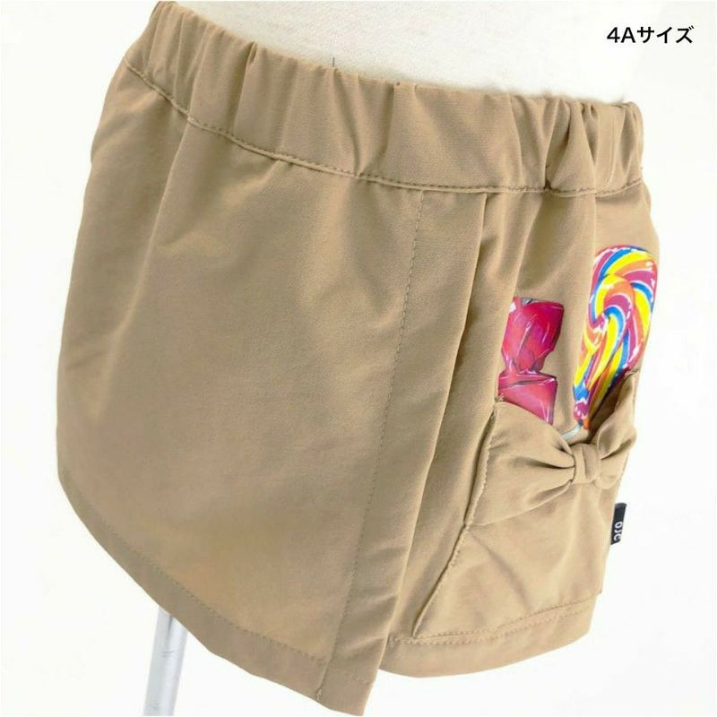 ナイロンストレッチキュロットパンツ「キャンディ」