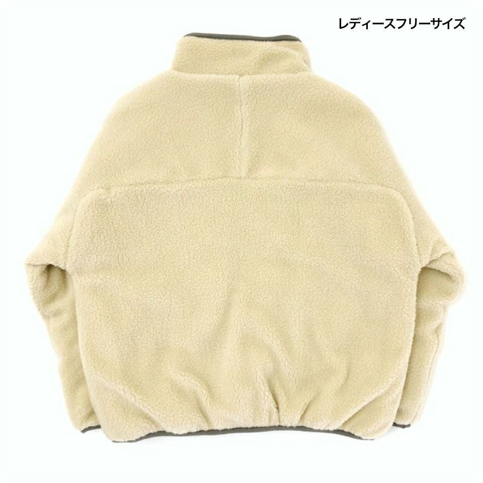 返品・交換不可商品]リバーシブルフリースジャケット「PUG」（パグ
