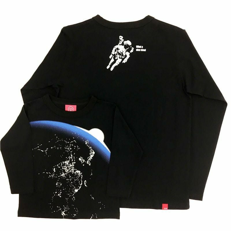 [返品・交換不可商品]長袖Tシャツ「SPACEWALK」（スペースウォーク）