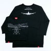 [返品・交換不可商品]七分袖Tシャツ（ミニ裏毛）「LANDING」（ランディング）