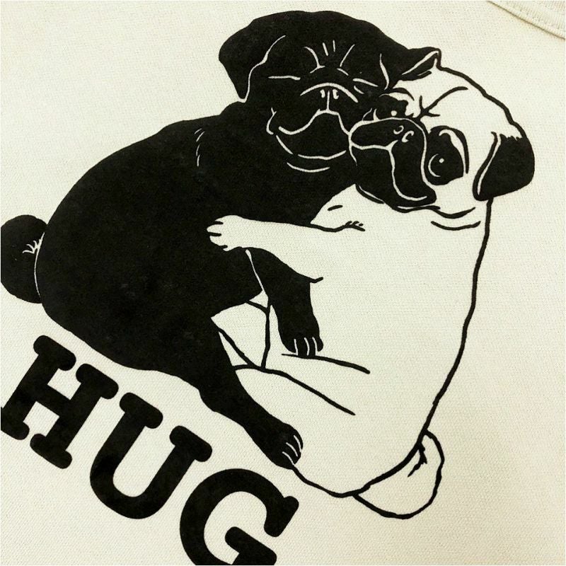 返品・交換不可商品]七分袖Tシャツ（ミニ裏毛）「PUG」（パグ） | T