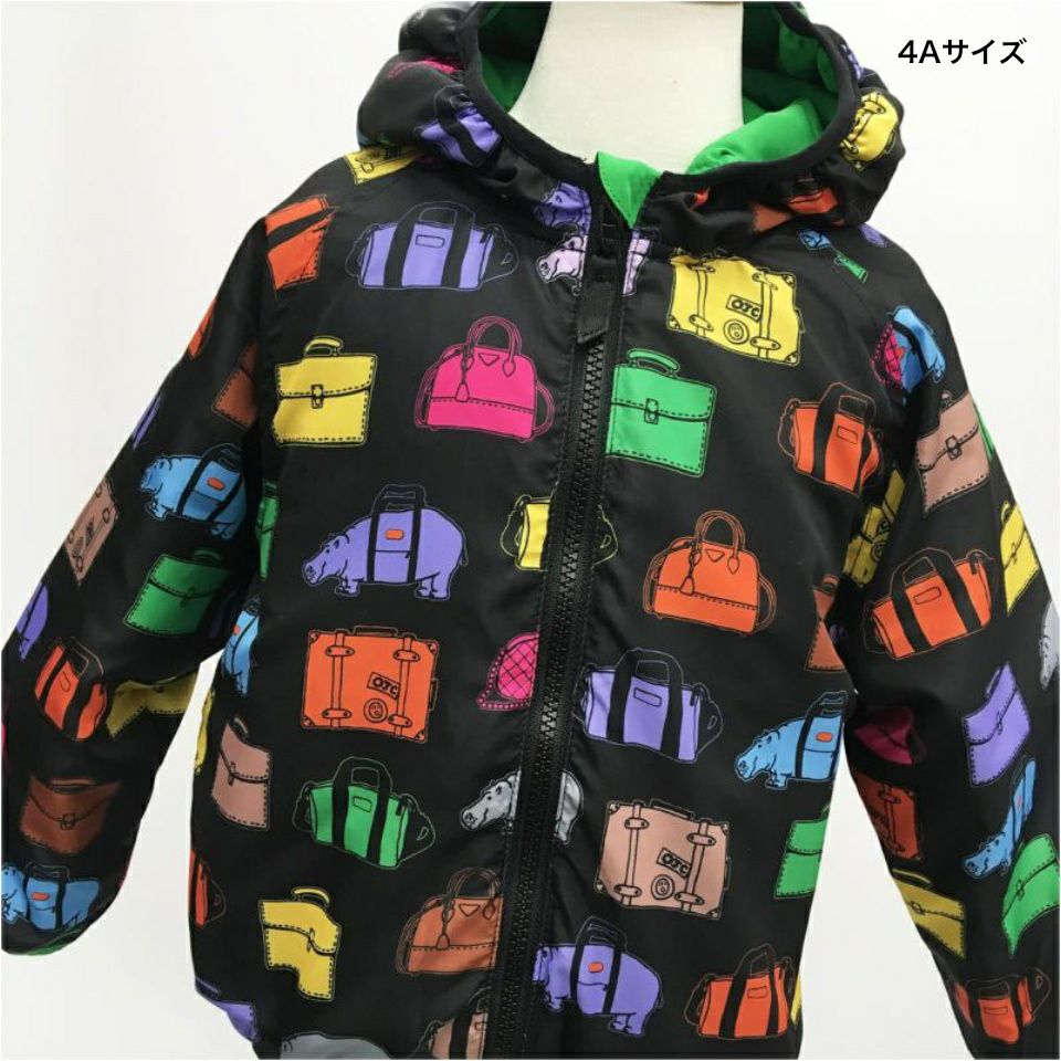 [返品・交換不可商品]リバーシブル中綿ジャケット「KABAN」（かばん）