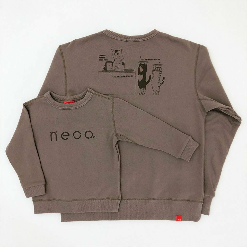 返品・交換不可商品]スウェット「neco2」（ネコ2） | TシャツのOJICO