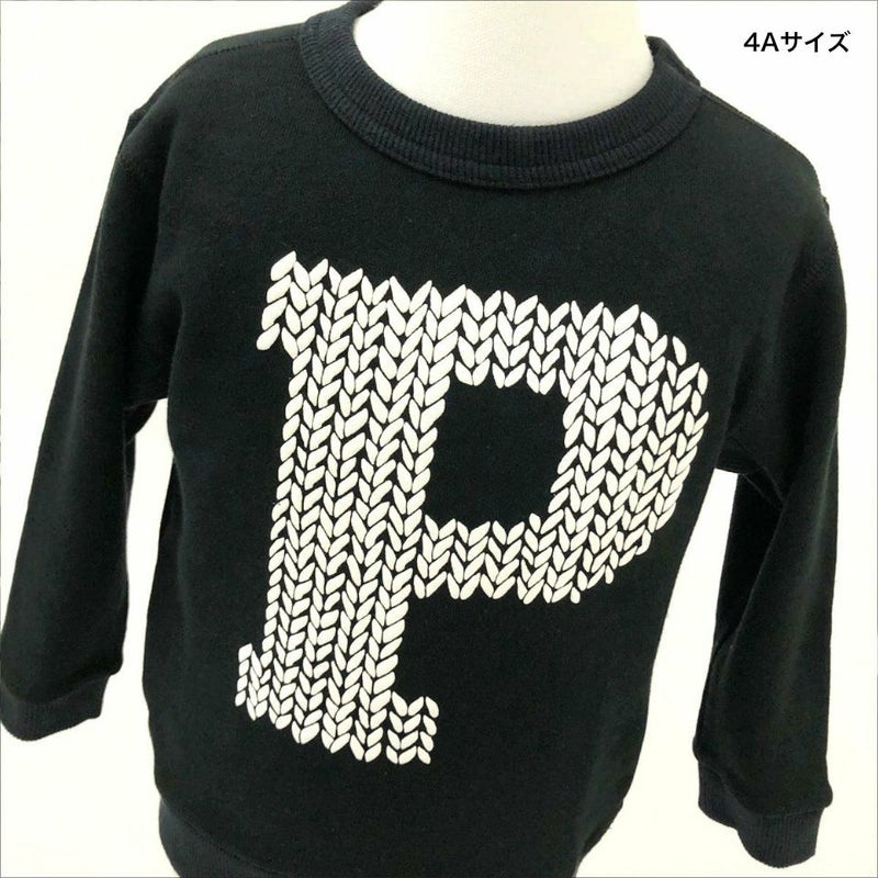 [返品・交換不可商品]スウェット「"P"ANDA」（P編んだ）