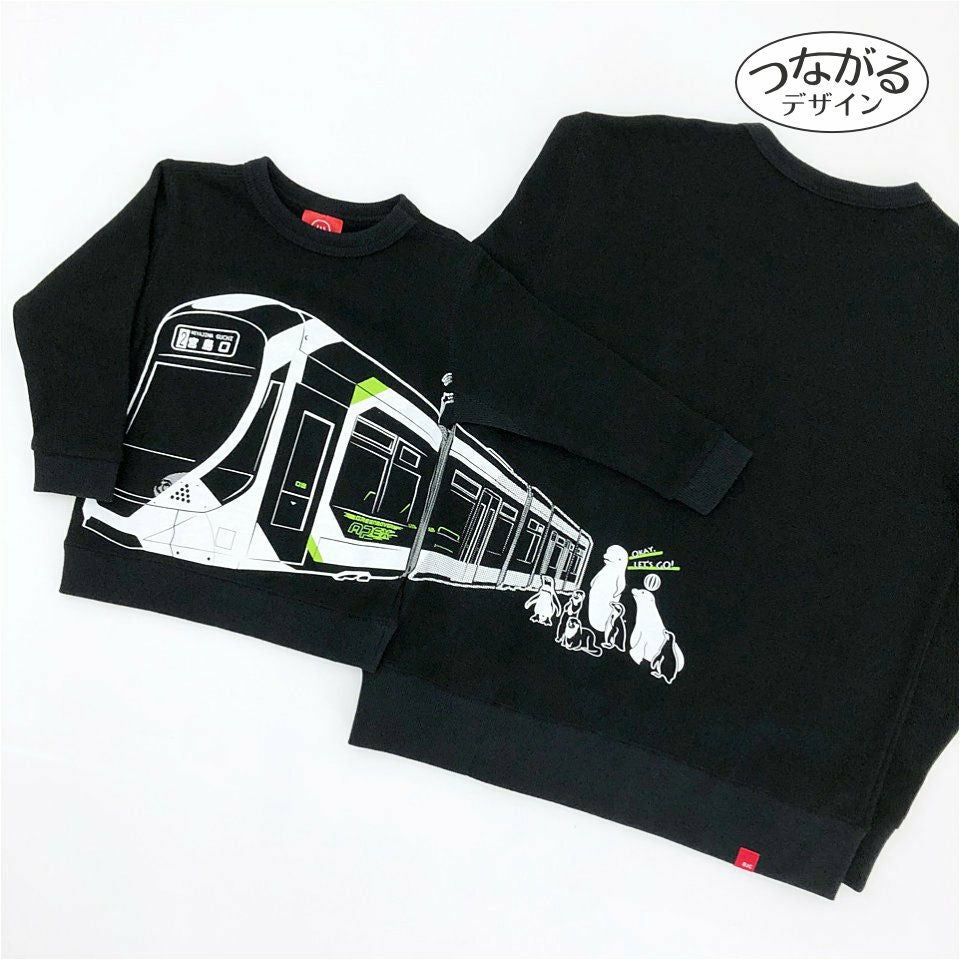 スウェット 広電5200形グリーンムーバーエイペックス×OJICO