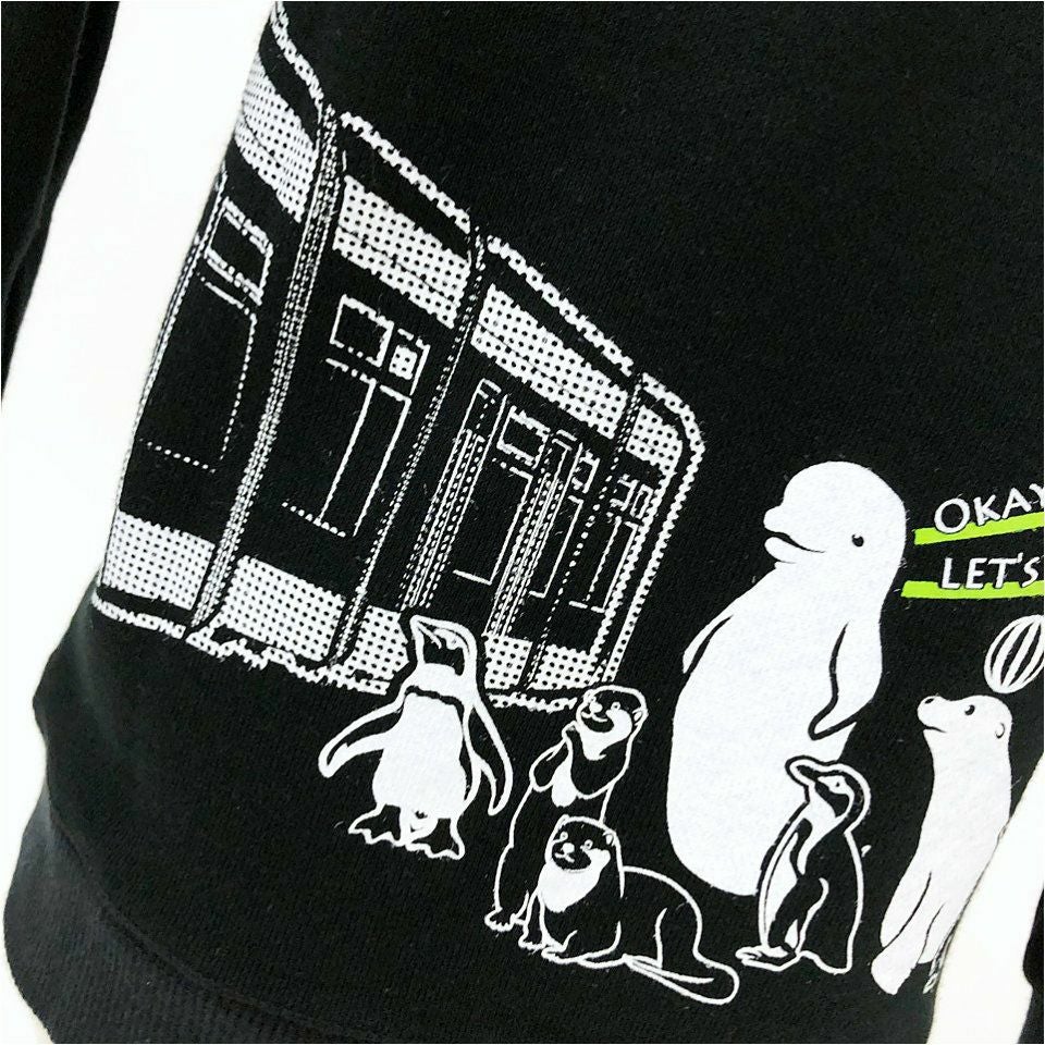 スウェット 広電5200形グリーンムーバーエイペックス×OJICO | Tシャツ