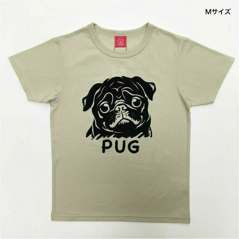 半袖Tシャツ「PUG2」（パグ2） | TシャツのOJICO