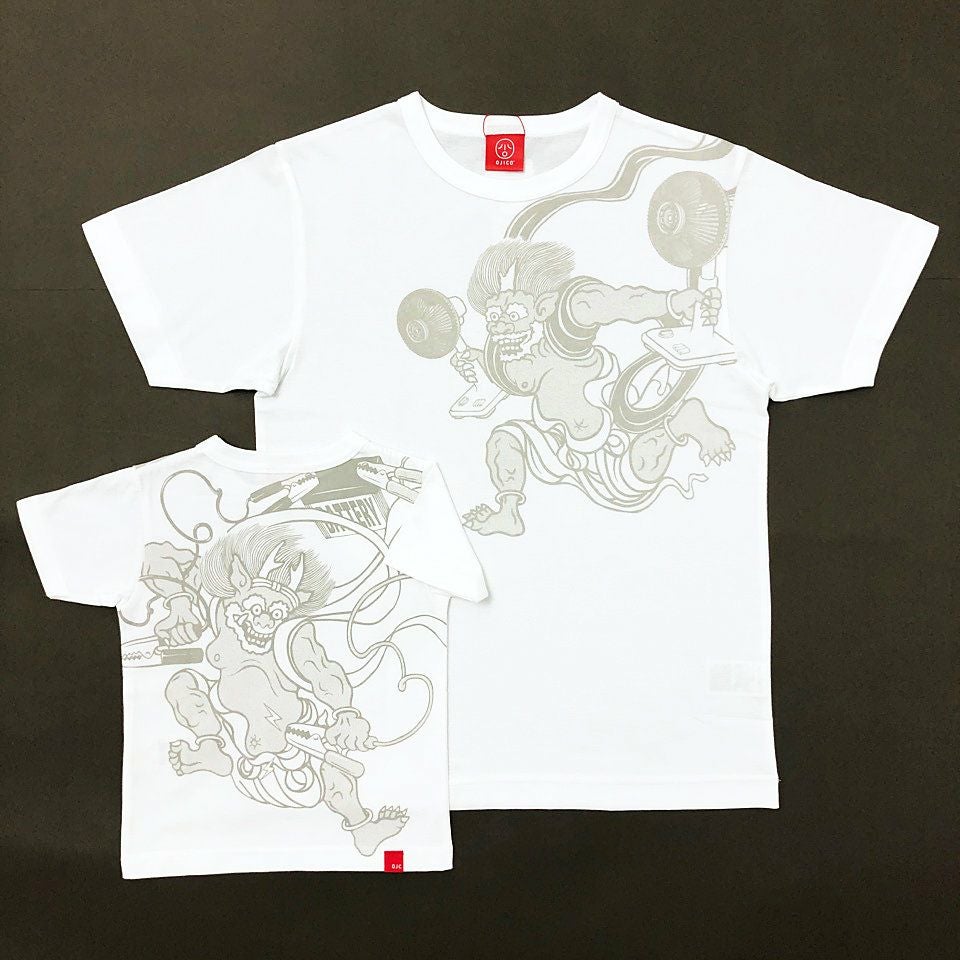 半袖Tシャツ「FUJIN RAIJIN2」（風神雷神2） | TシャツのOJICO
