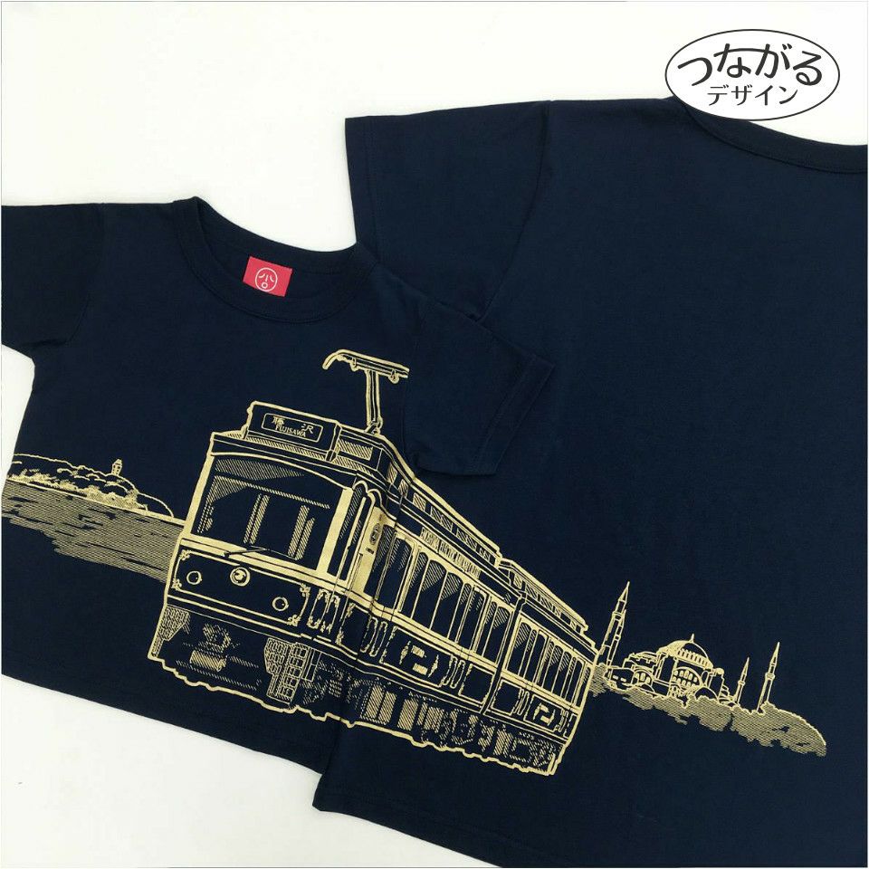 半袖Tシャツ 江ノ電10形×OJICO | TシャツのOJICO 半袖Tシャツ 江ノ電10形×OJICO | TシャツのOJICO