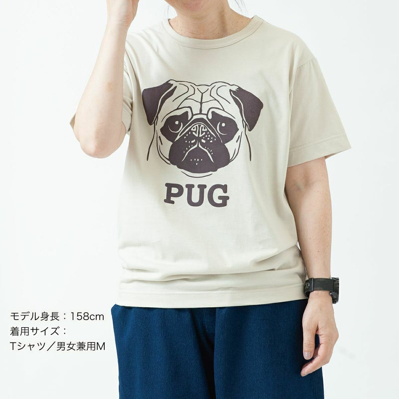 半袖Tシャツ「PUG」（パグ）