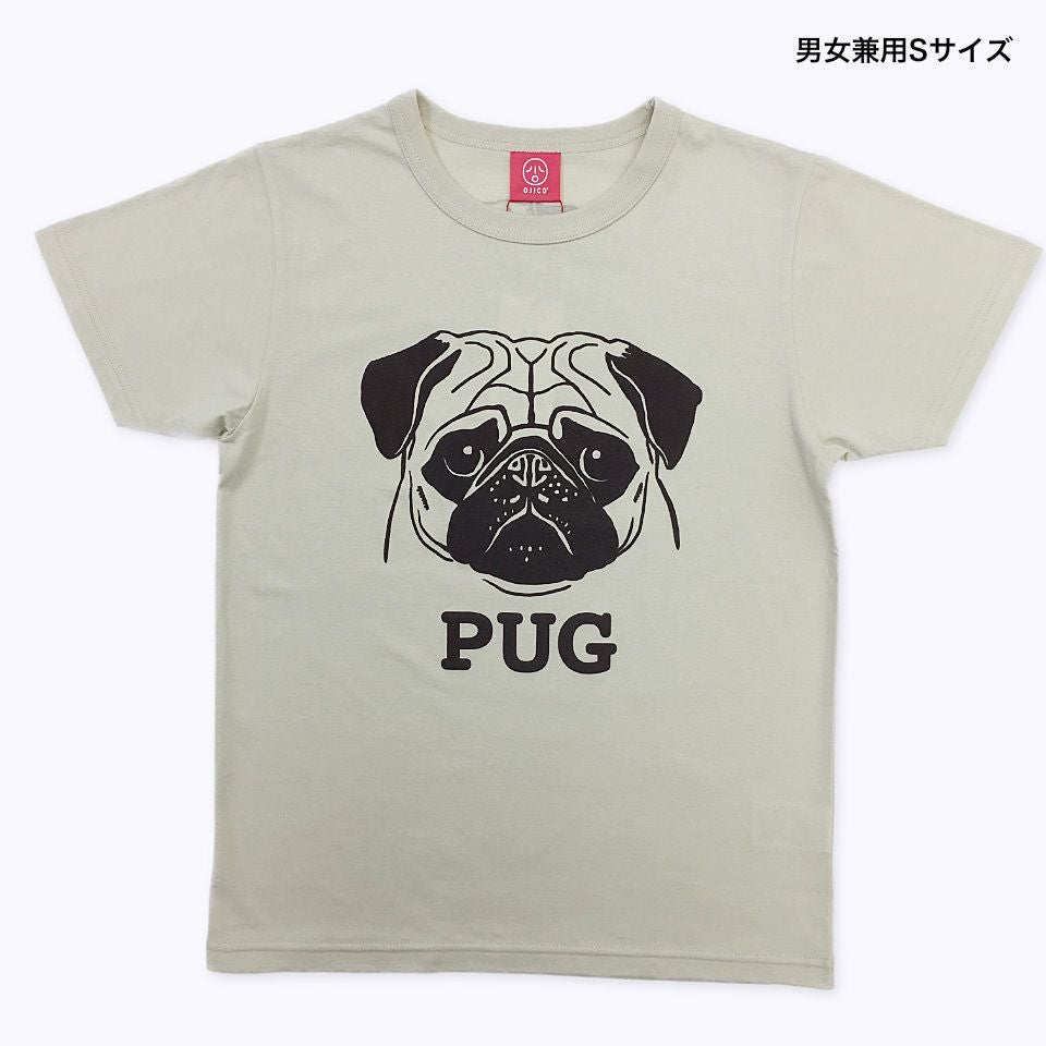 半袖Tシャツ「PUG」（パグ） | TシャツのOJICO