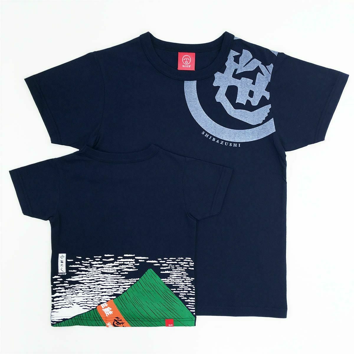 芝寿し×OJICO Tシャツ「赤富士笹寿し」 | TシャツのOJICO