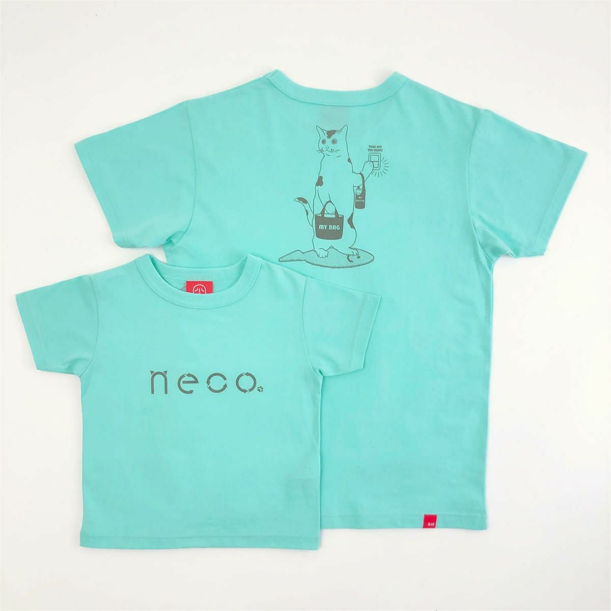 [返品・交換不可商品]半袖Tシャツ「NECO」（ネコ）