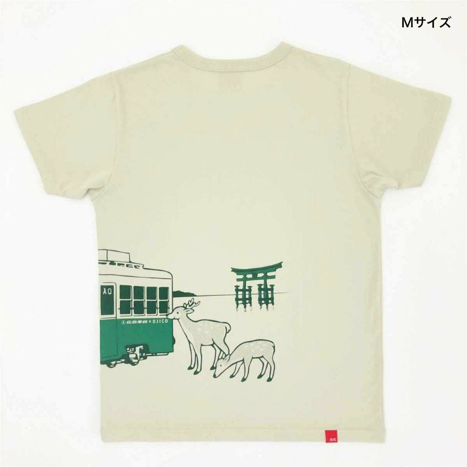 半袖Tシャツ 広島電鉄350形×OJICO | TシャツのOJICO