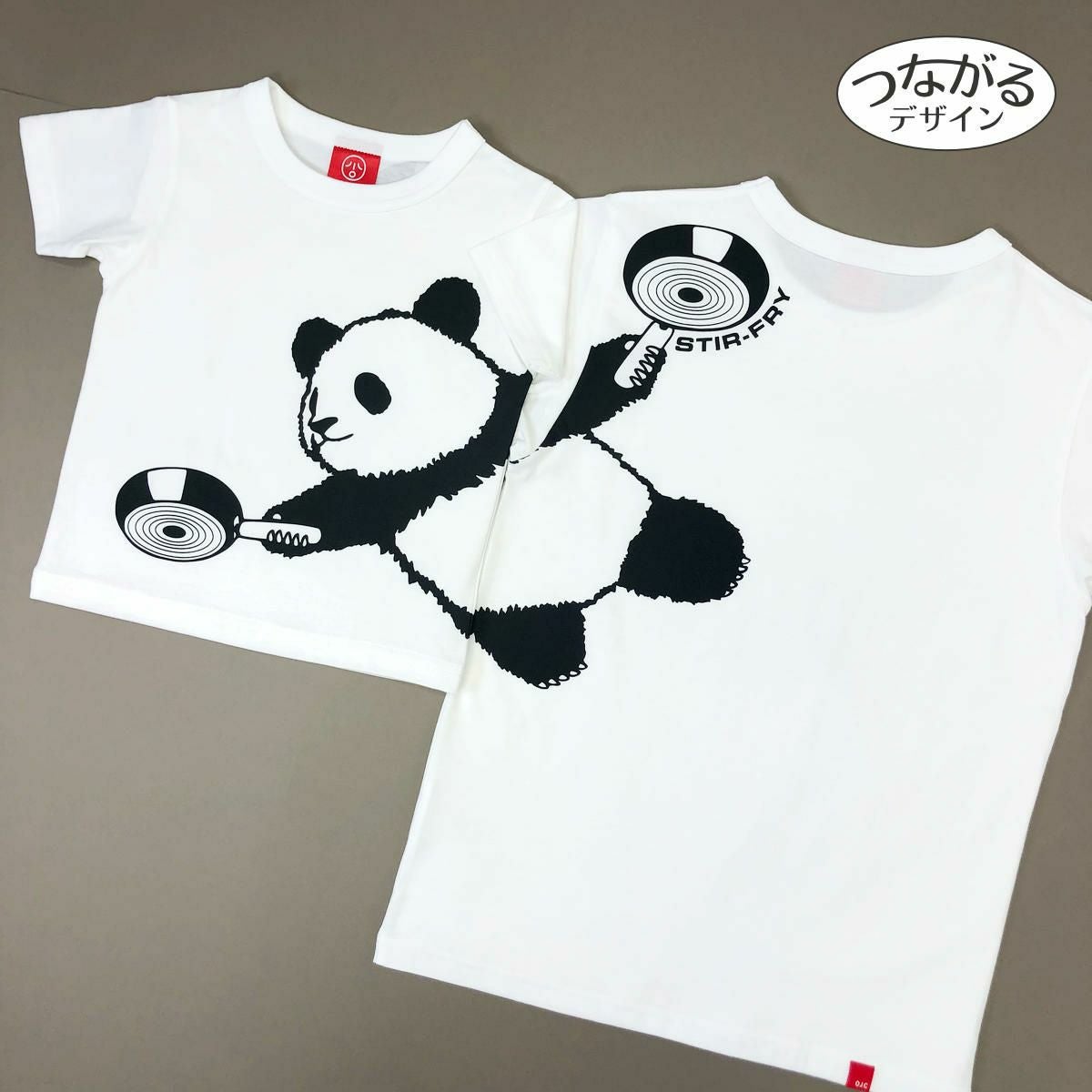 [返品・交換不可商品]半袖Tシャツ「FLYING PANDA」（フライパンダ）