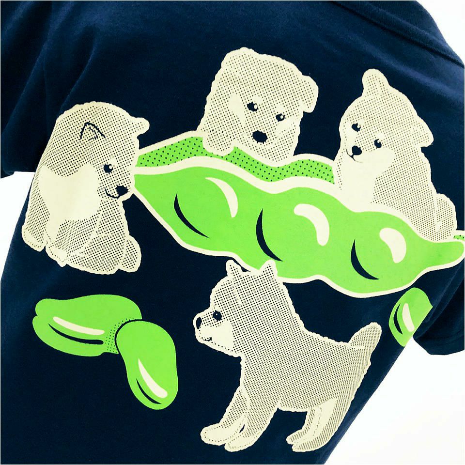 返品・交換不可商品]半袖Tシャツ「MAMESHIBA」（豆柴） | TシャツのOJICO