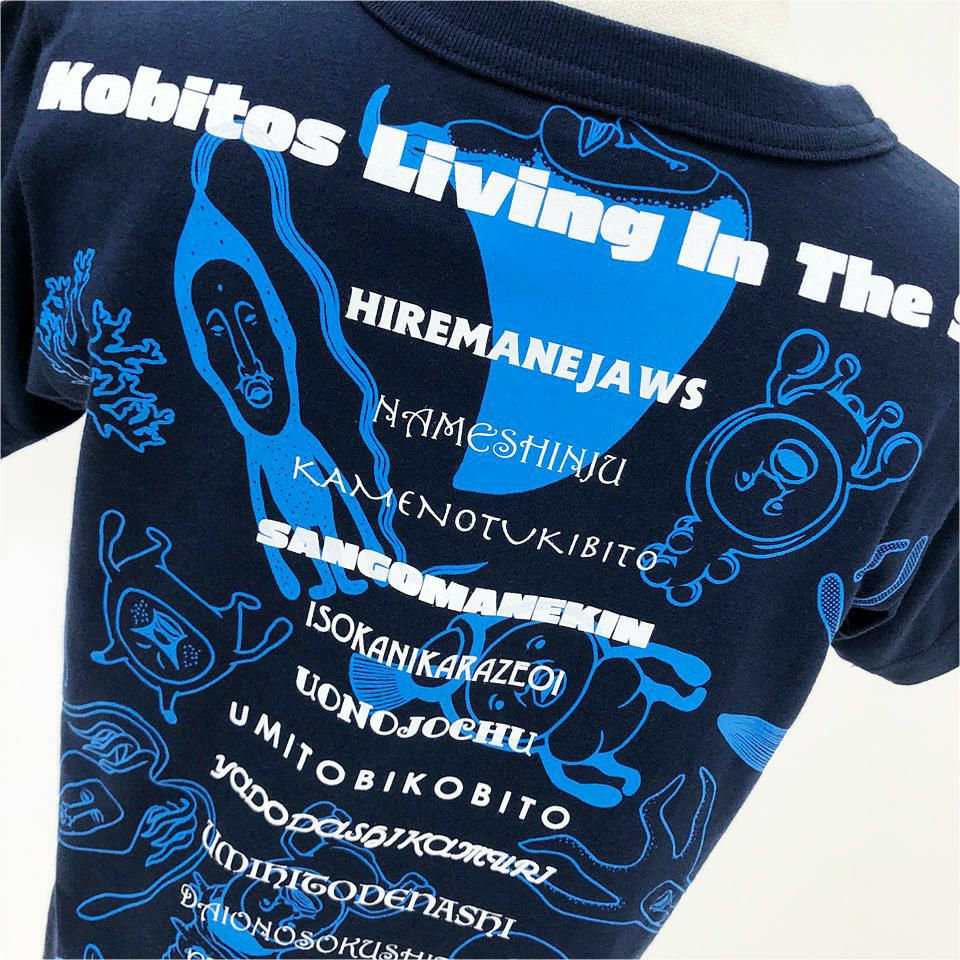 返品・交換不可商品]半袖Tシャツ・海ごみゼロ大作戦！in石川 こびと