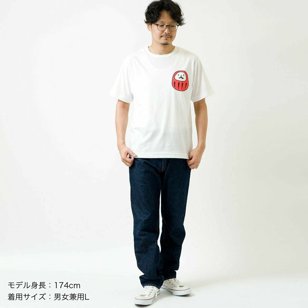返品・交換不可商品]半袖Tシャツ「DARUMA」（ダルマ） | TシャツのOJICO