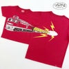 [返品・交換不可商品]半袖Tシャツ「RED THUNDER」（レッドサンダー）