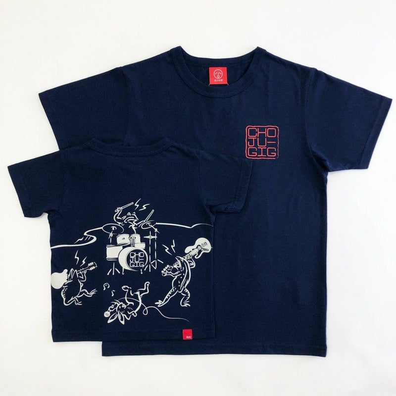 半袖Tシャツ「鳥獣GIG」（鳥獣ギグ）