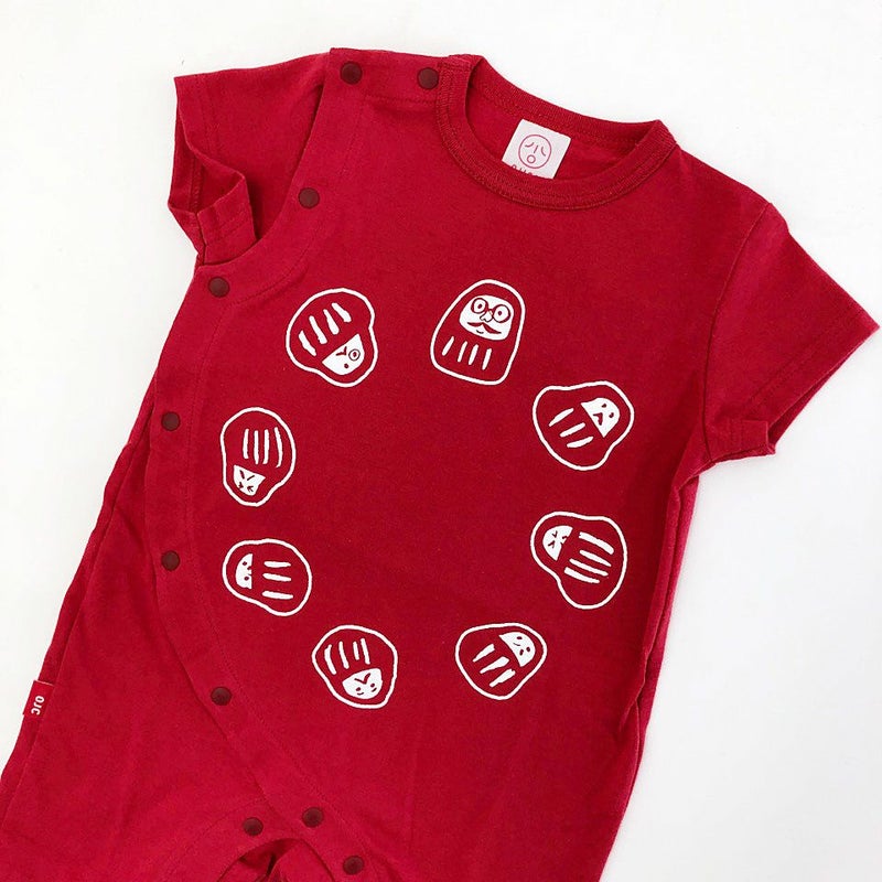 前開きロンパース「DARUMA」（ダルマ）