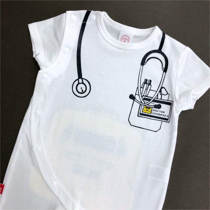 前開きロンパース「MY DOCTOR」（マイドクター）