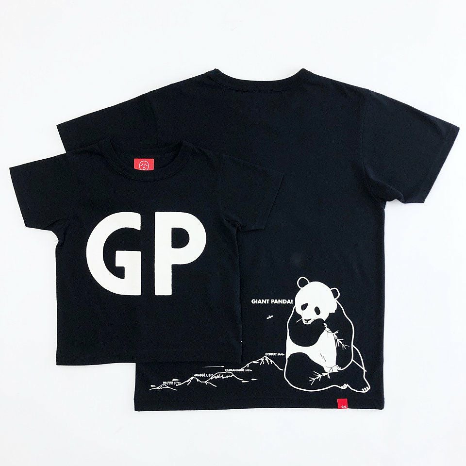 [OJICO web限定]半袖Tシャツ「GIANT PANDA」（ジャイアントパンダ）