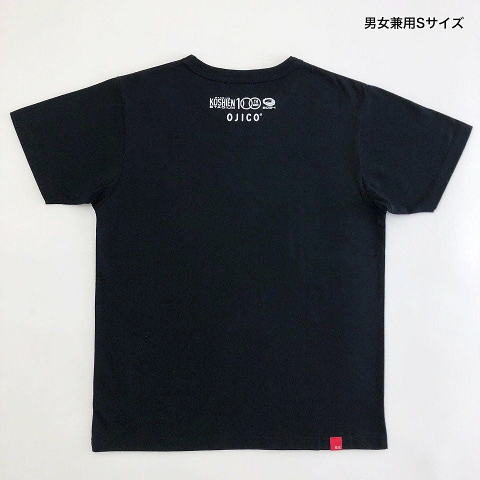 返品・交換不可商品]半袖Tシャツ 阪神甲子園球場100周年×OJICO | T