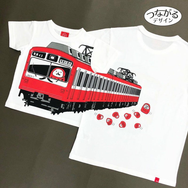 半袖Tシャツ 京急800形ダルマ×OJICO