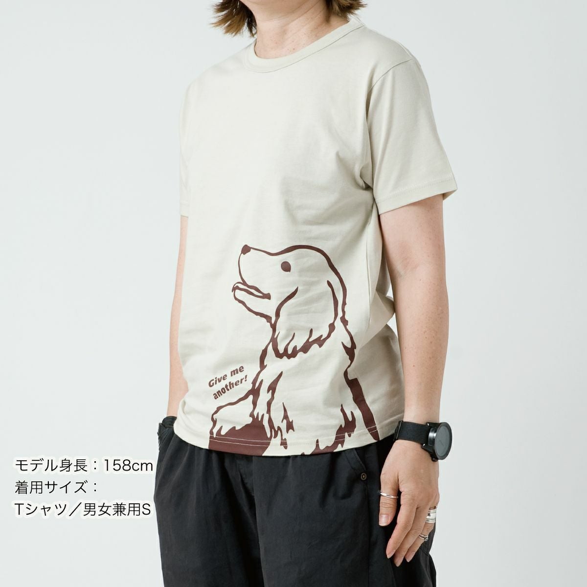 [OJICO web限定]半袖Tシャツ「WANKO」（わんこ）