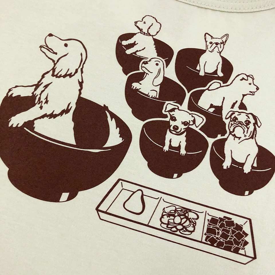 OJICO web限定]半袖Tシャツ「WANKO」（わんこ） | TシャツのOJICO