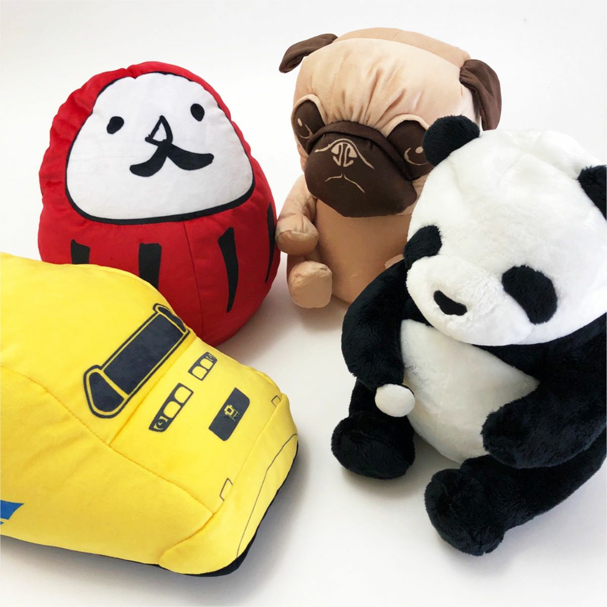 ぬいぐるみネックピロー「PUG」 | TシャツのOJICO