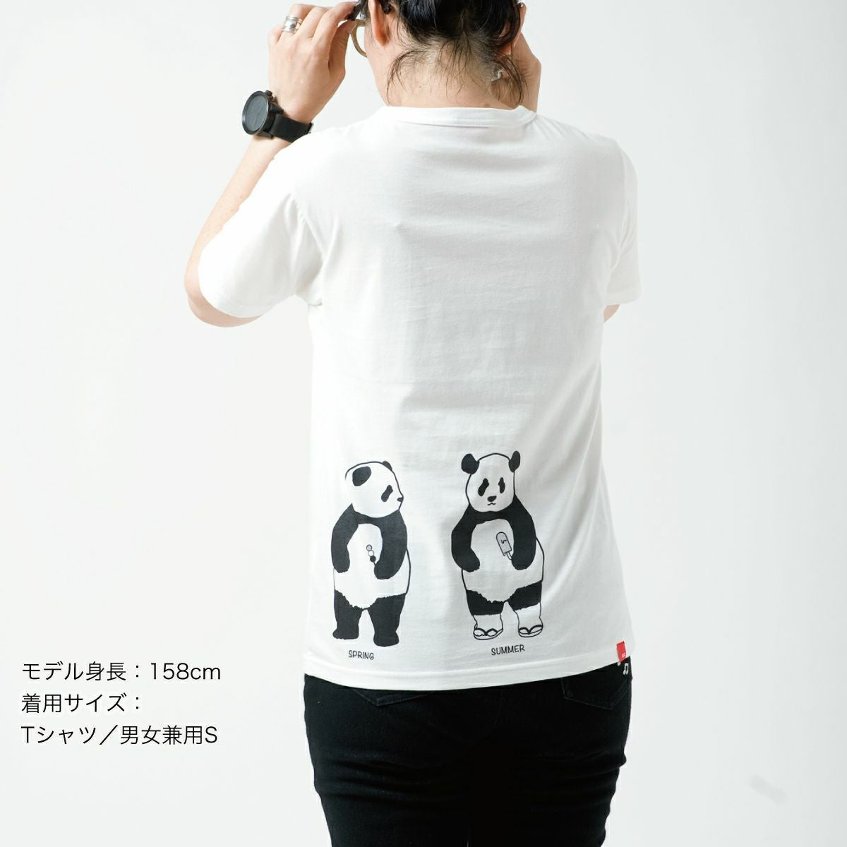 返品・交換不可商品]半袖Tシャツ「TANPANDA」（短パンだ） | Tシャツの